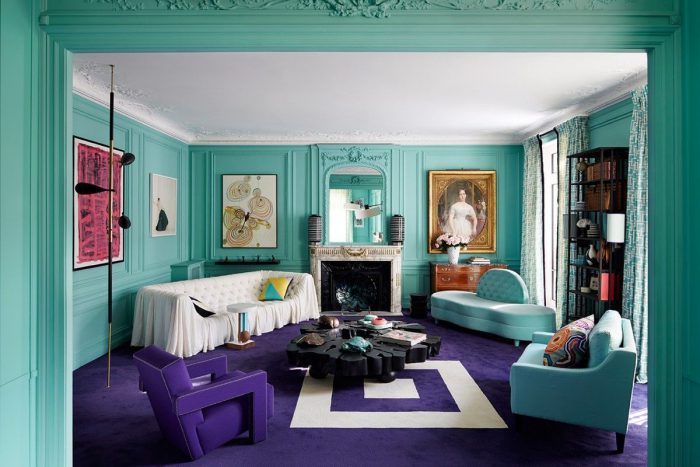 art deco bed