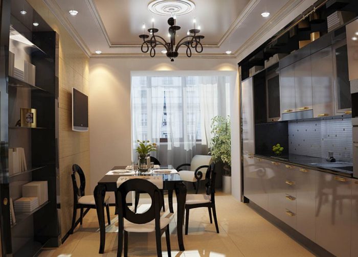 Art-deco kitchen design