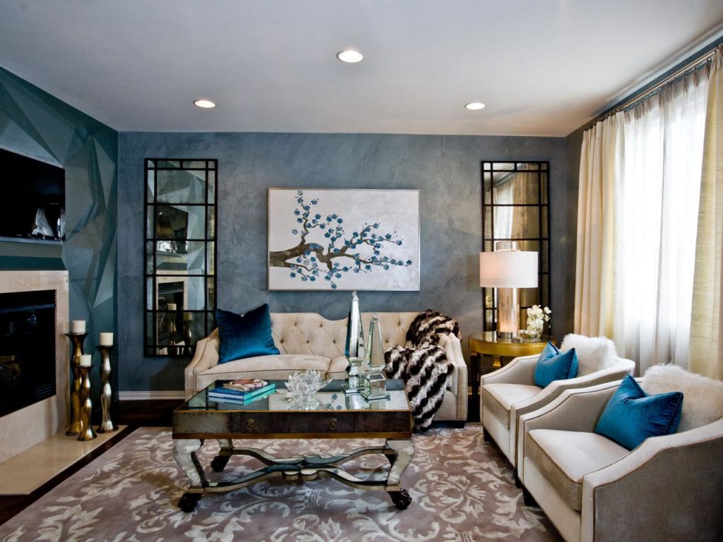 art deco style accessories and lighting
