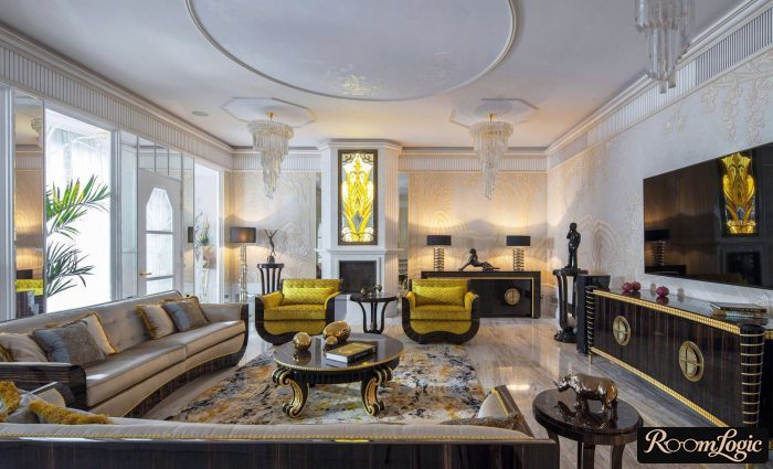 art deco style in interior
