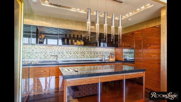 art deco style kitchen