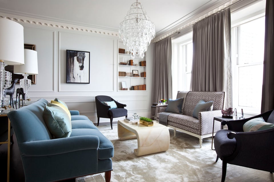 art deco style living room design