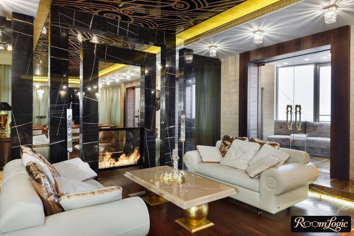 art deco style wallpaper