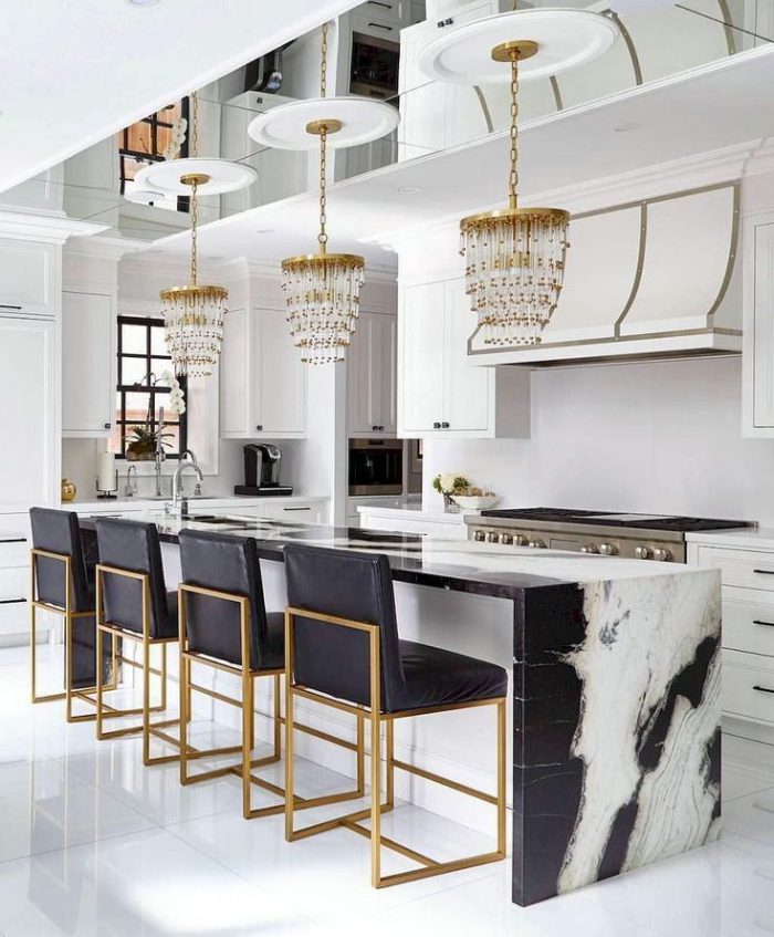 art deco styled apartment