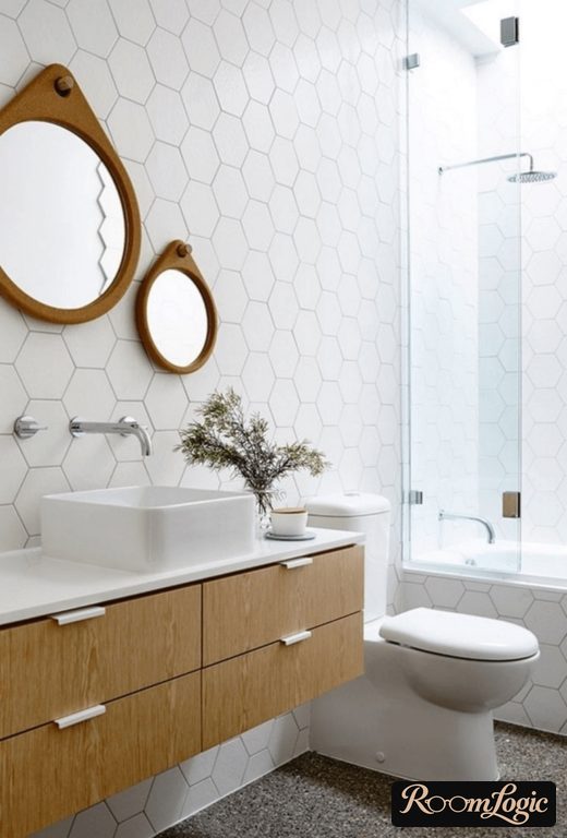 authentic scandi style bathroom