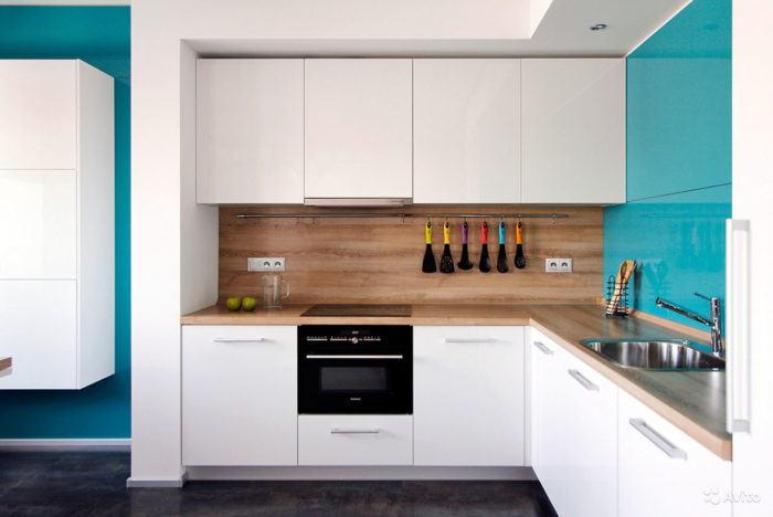 backsplash for kitchen made of MDF
