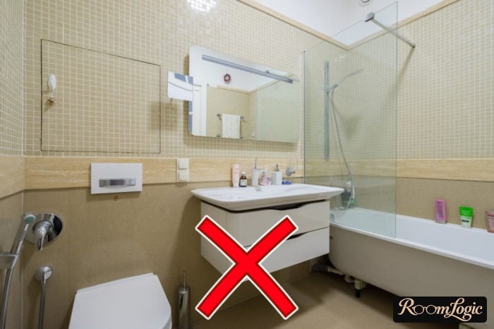 bathroom in modern style