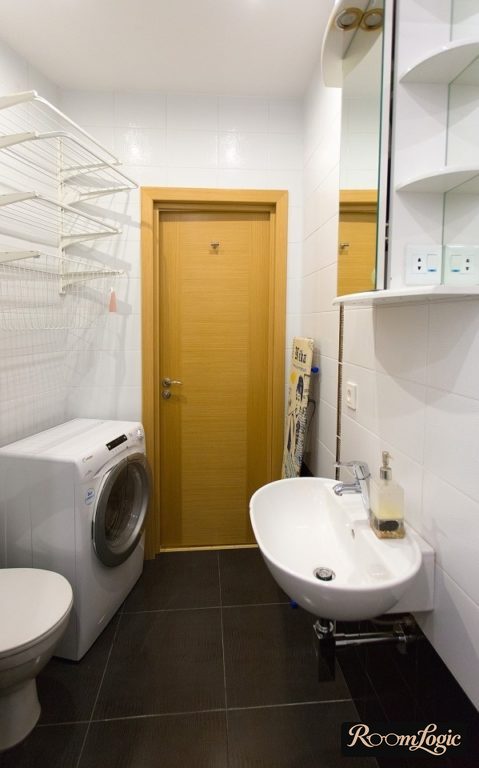 bathroom with economy class toilet