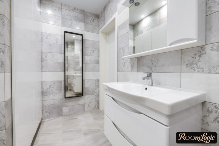 beautiful stylish tile design for bathroom