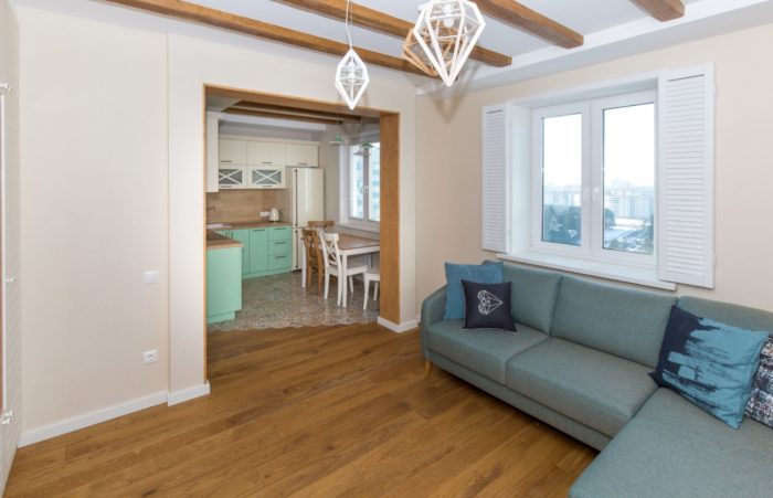 beautiful tile joint and parquet