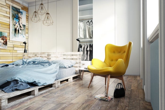 bed for scandi style