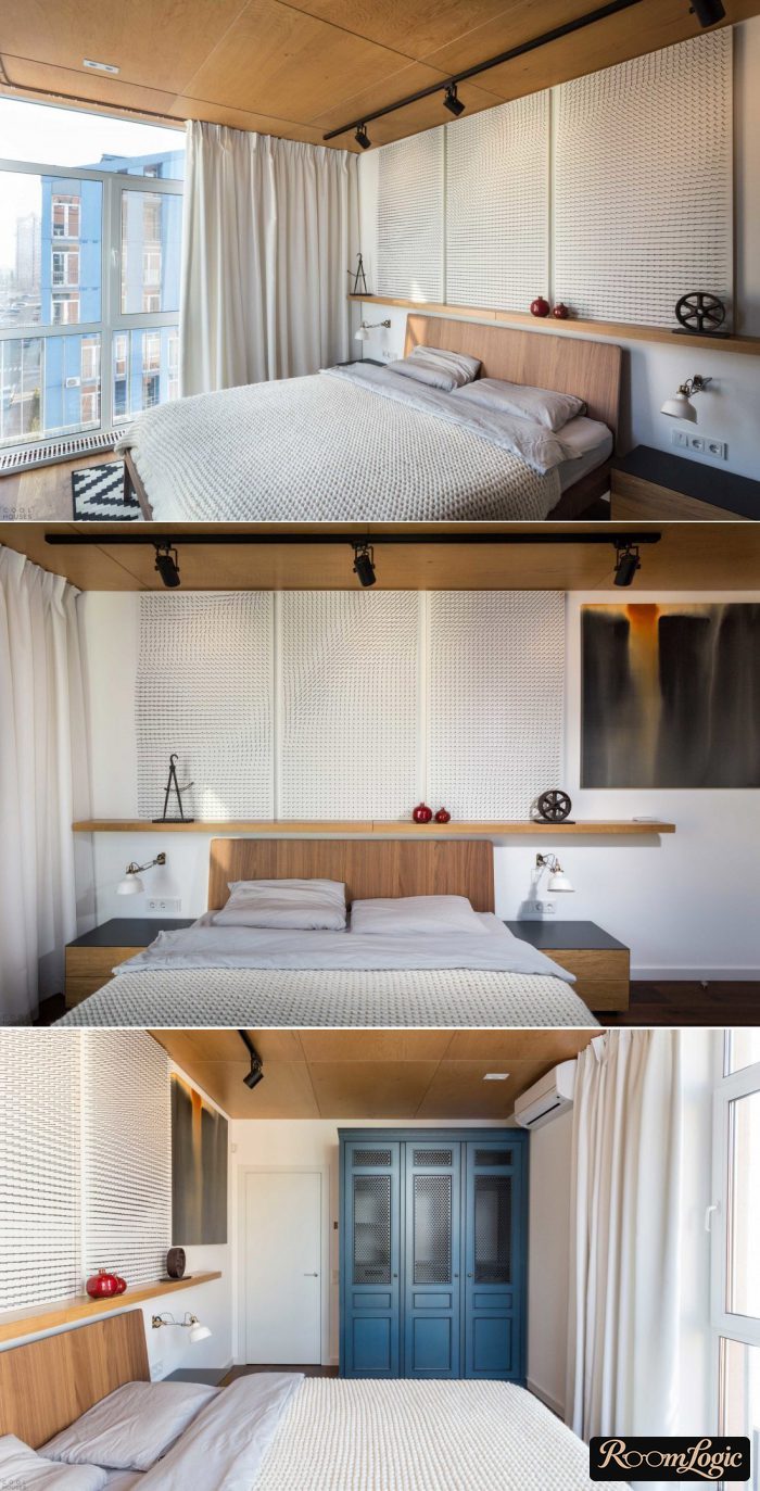 bedroom in a small room