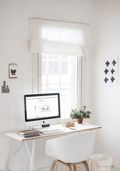 Bedroom with a small table