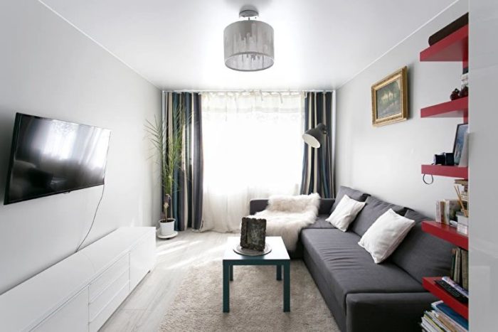 beige small living room