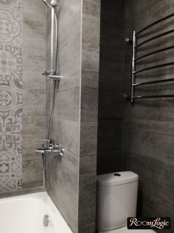 black tile for bathroom wall