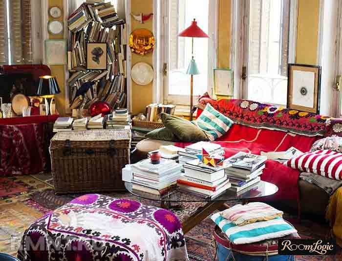 boho style interior