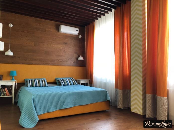 bright eclectic bedroom