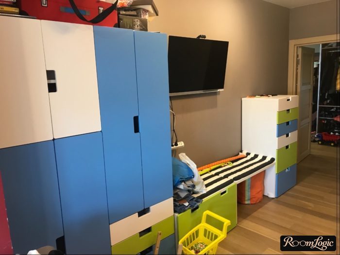 bright kids' room furniture for boy