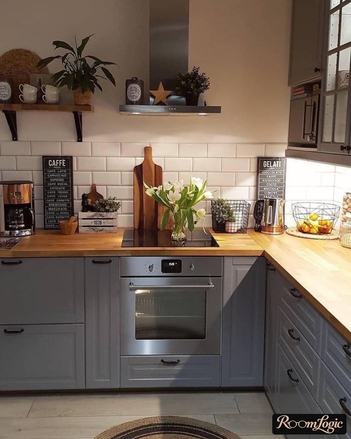 built-in corner kitchens