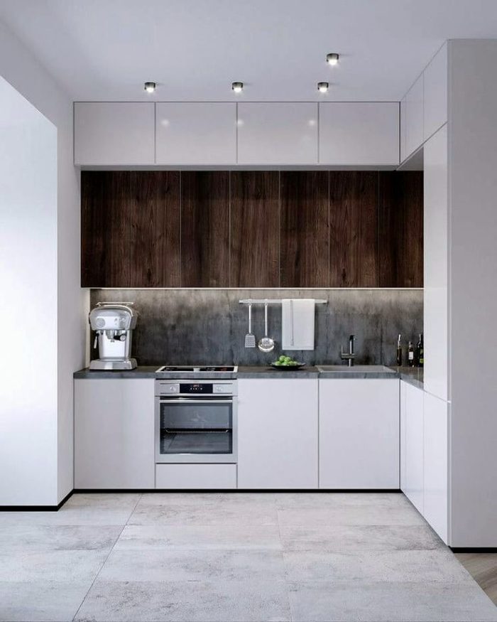 built-in kitchen design