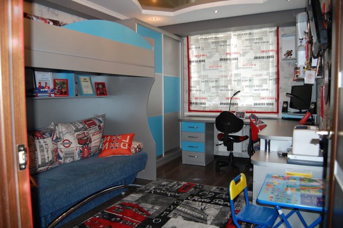 bunk bed for two teenage boys