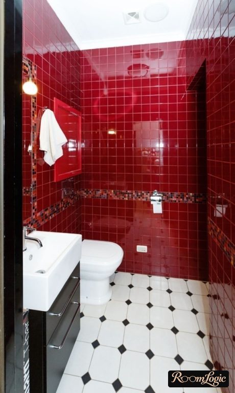 Choosing tile for the bathroom in a classic style