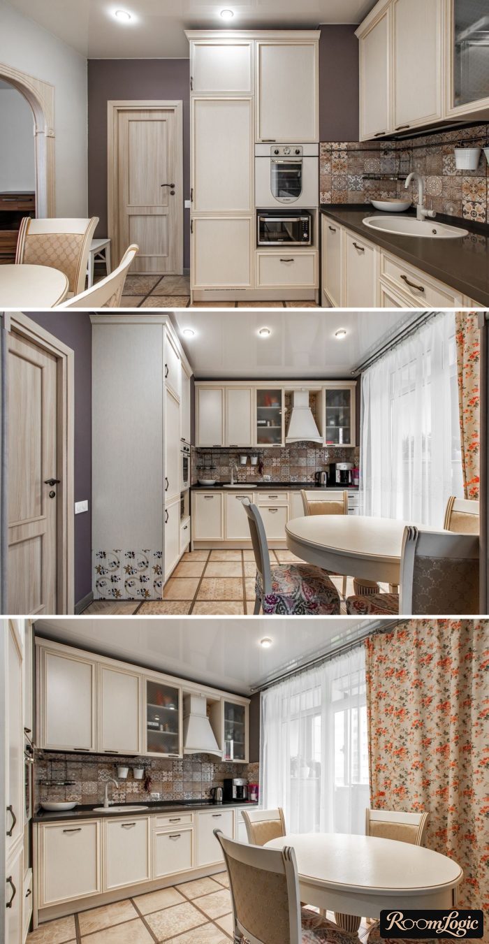 classic kitchen curtain design