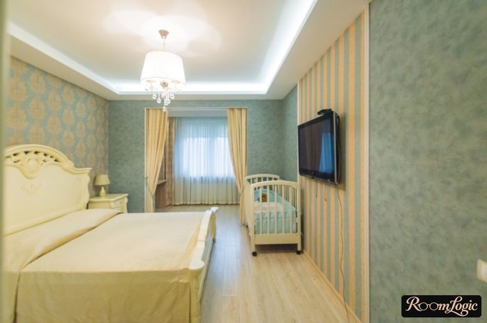 Classical bedroom with kids’ room