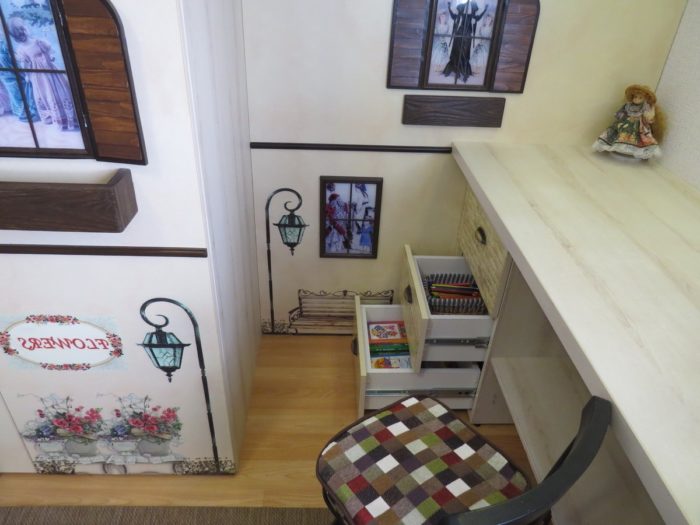 classical design kids' room for two children