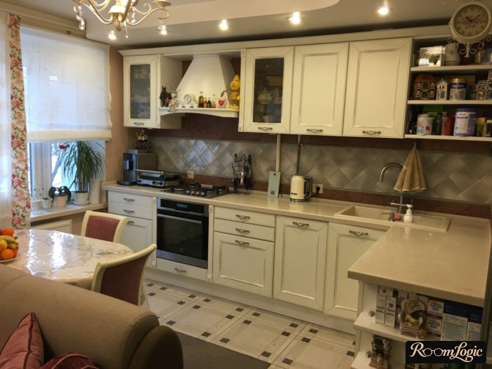 classical design kitchen in provence style