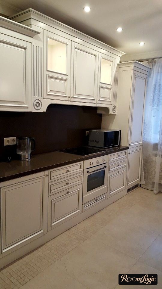 classical kitchen design with modern touches