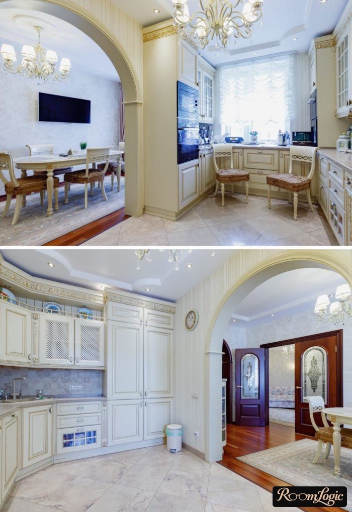 classical kitchens in modern style