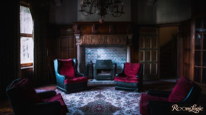 classical style in dark tones