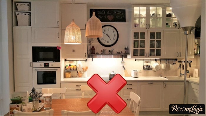 classical style small kitchen