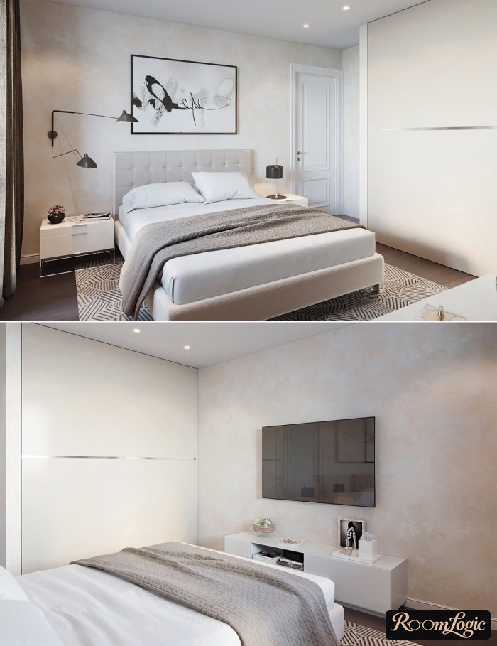 closet in small bedroom
