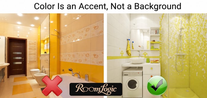 Bathroom tile design