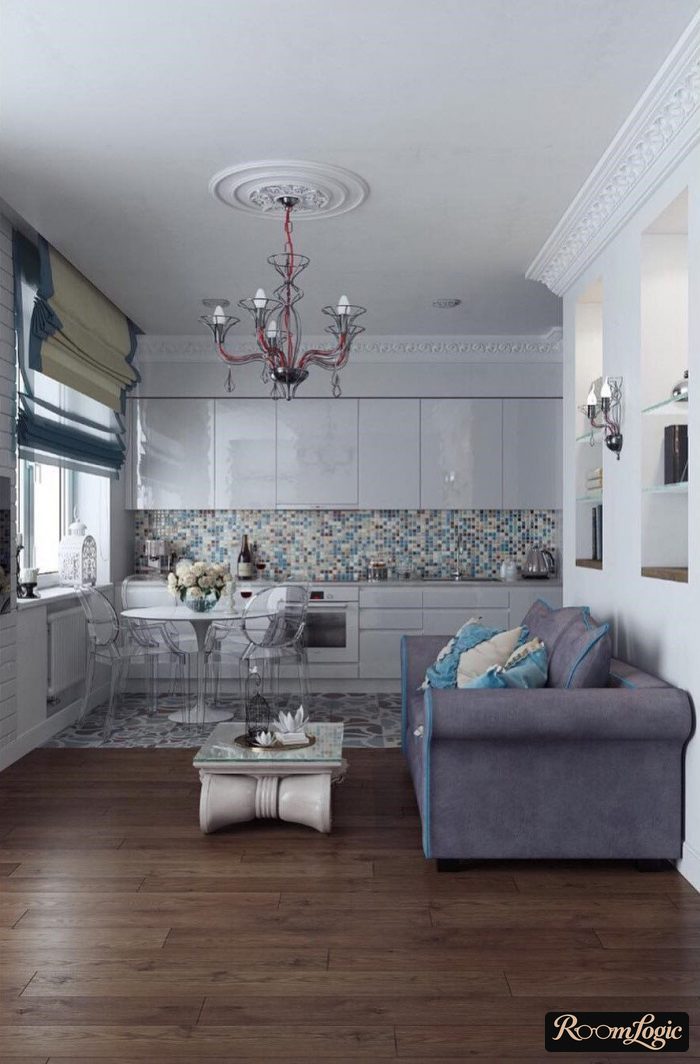 color combination in kitchen interior