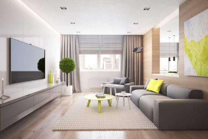 color combination in the living room