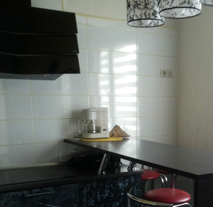colored grout for white tile