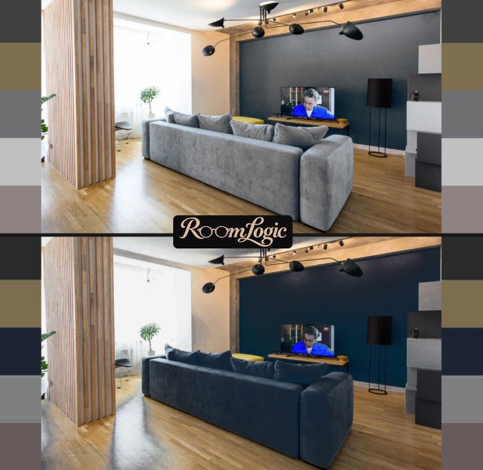 combination of colors with gray