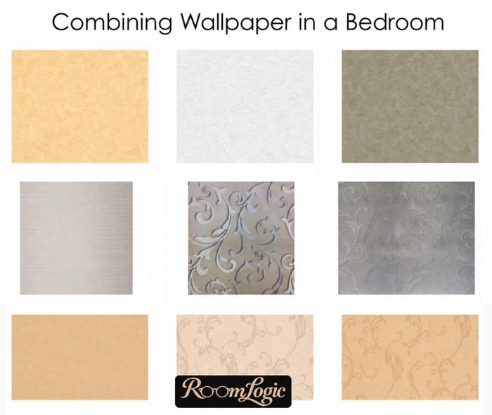 Bedroom wallpaper example