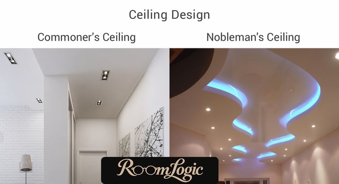 Hallway ceiling design