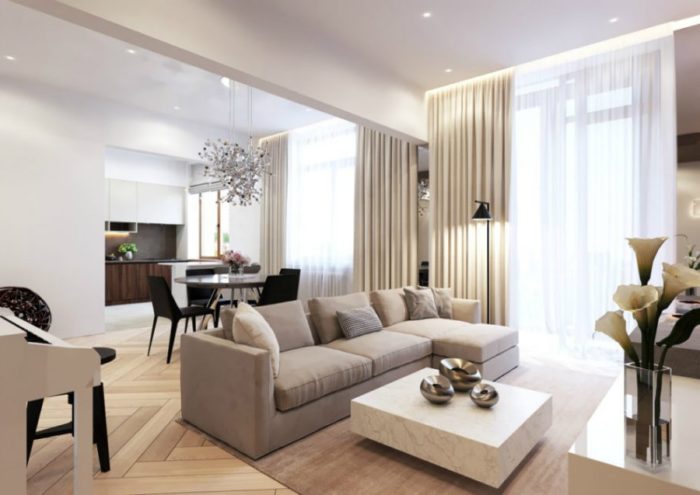 constructivism in a light living room