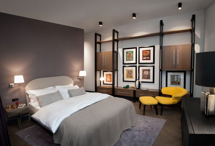 constructivist bedroom design