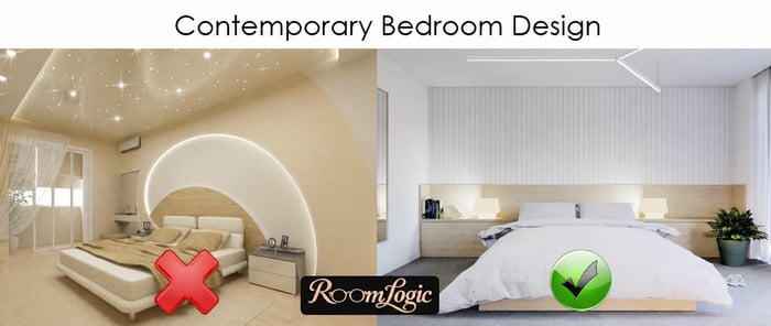 Contemporary bedroom design