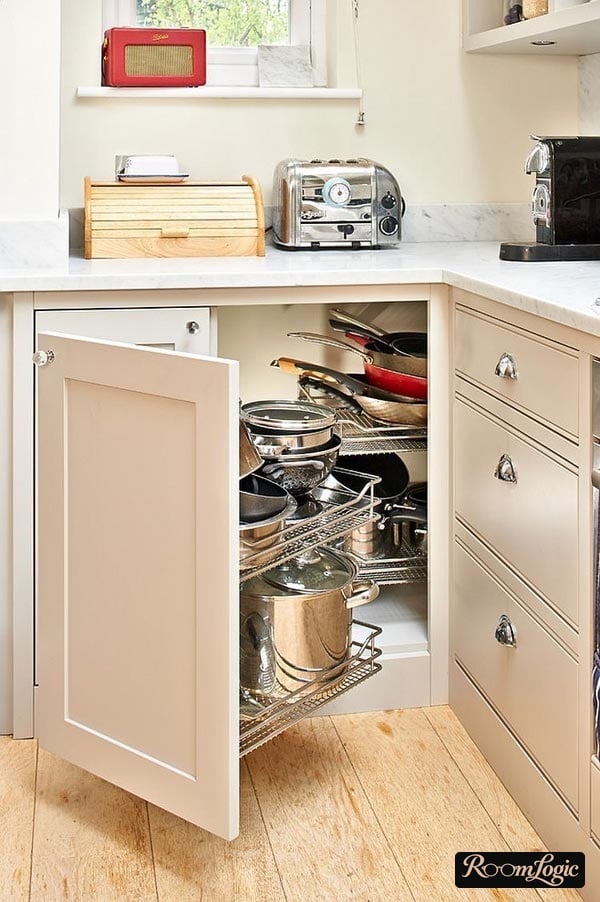 corner hardware for kitchen