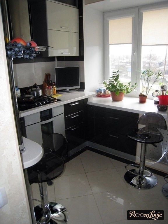 corner kitchen 65 square feet