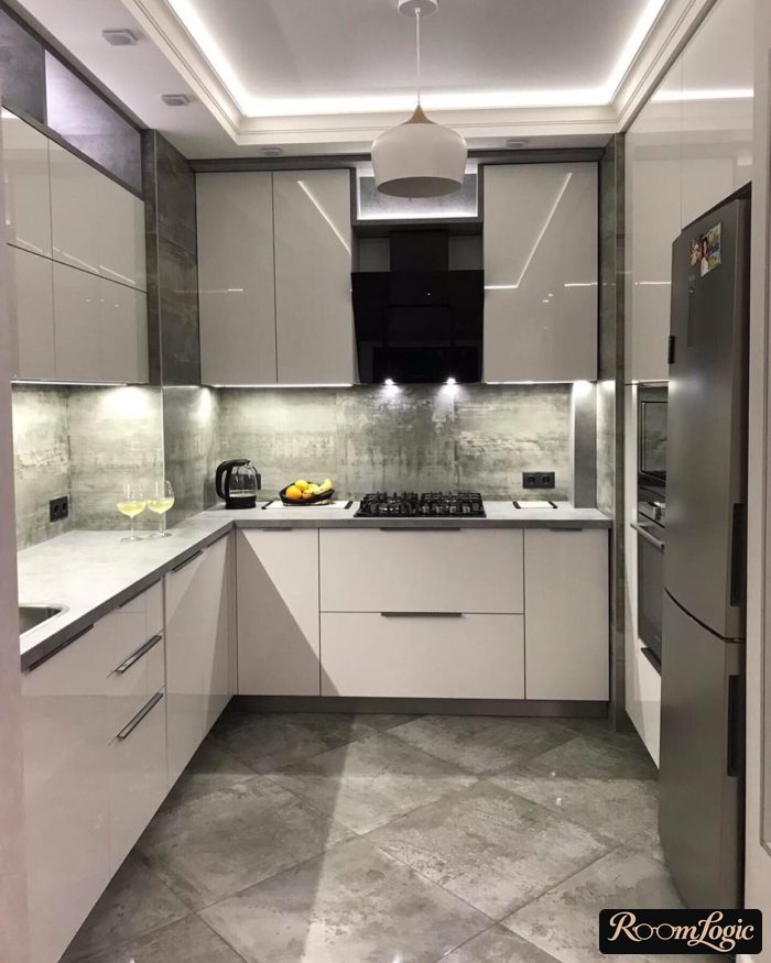 corner kitchen for small kitchen