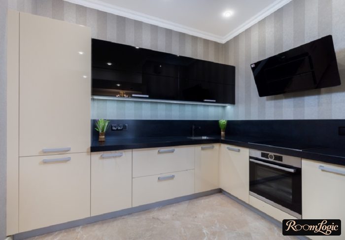 corner kitchen interior