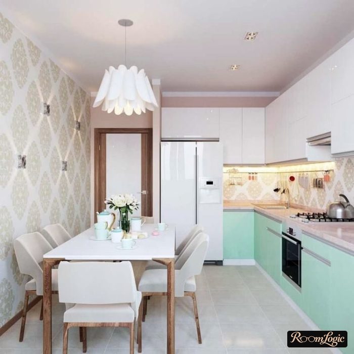 corner kitchens 110 square feet